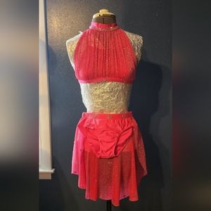 Custom contemporary/lyrical dance costume, Child Large